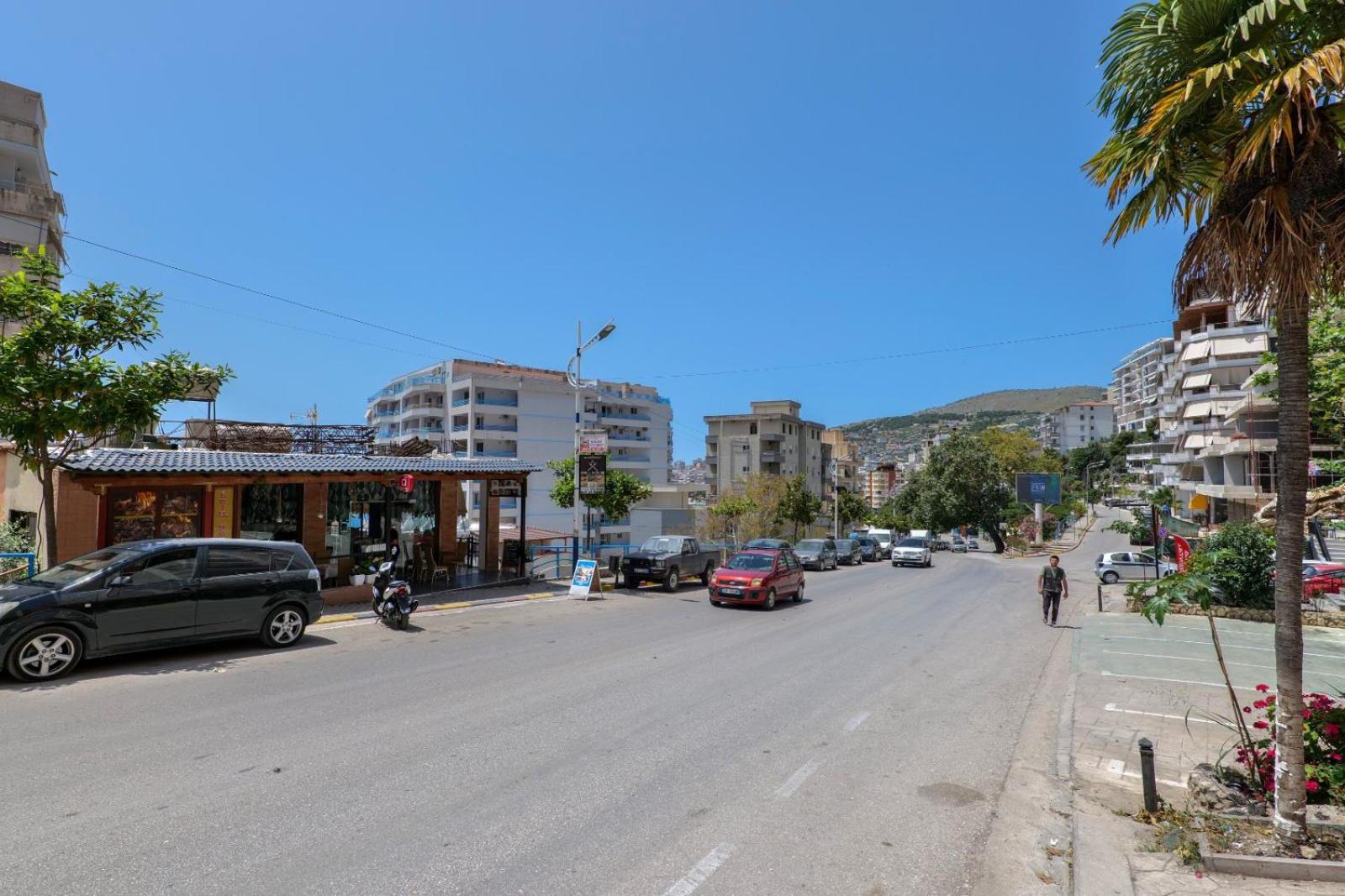 Hotel Vila Vilson Sarandë Exterior foto